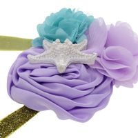Hot-selling Children's Starfish Elastic Headgear Princess Ocean Starfish Headband Wholesale Nihaojewelry main image 6