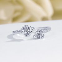 Hot Selling Fashion All-match Diamond  Zircon Ring  Wholesale sku image 1