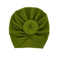 Baby Solid Color Ball Head Hat Children Solid Color Hat Wholesale Nihaojewelry sku image 4