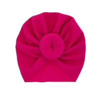 Baby Solid Color Ball Head Hat Children Solid Color Hat Wholesale Nihaojewelry sku image 11