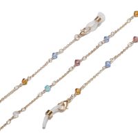 Fashion Handmade Chain Colorful Crystal Glasses Chain Wholesale Nihaojewelry main image 4