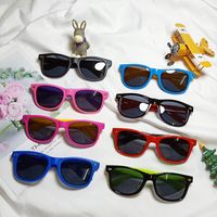 New Children's Round  Korean Baby Silicone Polarized Sunglasses Wholesale Nihaojewelry main image 2