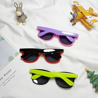 New Children's Round  Korean Baby Silicone Polarized Sunglasses Wholesale Nihaojewelry main image 4