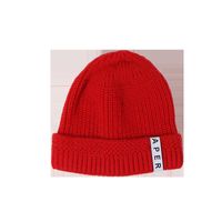 Fabric Core-spun Yarn Knitted Hat Solid Color Simple Children's Woolen Hat Wholesale Nihaojewelry main image 3