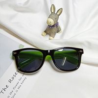 New Children's Round  Korean Baby Silicone Polarized Sunglasses Wholesale Nihaojewelry sku image 3