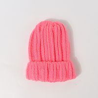 Thick Thread Woolen Hat Children's Knitted Hat Candy Color Solid Color Pullover Cap Wholesale Nihaojewelry sku image 1