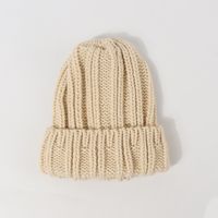Thick Thread Woolen Hat Children's Knitted Hat Candy Color Solid Color Pullover Cap Wholesale Nihaojewelry sku image 3