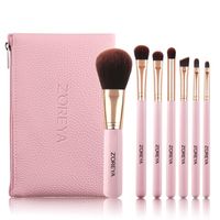 7 Pointed Tail Handle Makeup Brush Set Beginner Portable Fiber Hair Full Set Of Beauty Tool Brushes main image 6