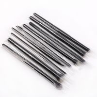 Zoreya Hersteller Heißer Verkauf 9 Chemiefaser Make-up Pinsel Schwarze Holzgriff Lidschatten Pinsel Set Beauty-tools main image 5