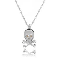 Hot-selling Luminous Openable Skull Pendant Halloween Luminous Necklace Wholesale Nihaojewelry main image 6