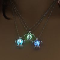Heiß Verkaufte Leuchtende Perlen Halskette Mode Schildkröte Diy Leuchtende Perlen Anhänger Halloween Schmuck main image 3