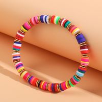 Europäischer Und Amerikanischer Grenz Überschreiten Der Explosiver Schmuck Böhmischer Strand Gemischt Mit Weichem Keramik Runder Armband Weiblich Bracelets main image 3