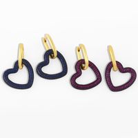 New Fashion Earrings Women's Love Lock Pendant Earrings Wholesale main image 1