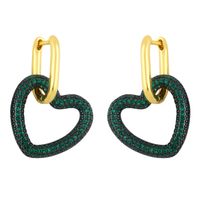 New Fashion Earrings Women's Love Lock Pendant Earrings Wholesale main image 6