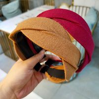 New Korean Style Cross Fabric  Simple Fashion Headband  Wholesale main image 3
