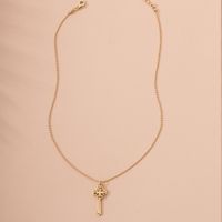 Fashion Cross Women's Simple New Tide Alloy Pendant Necklace  Wholesale main image 2