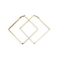 New Korean Matte Fashion Square Geometric Trend Earrings Wholesale Nihaojewelry main image 6