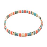 Handmade Beaded  Bohemian Beach Style Color Rice Bead Bracelet For Women main image 6