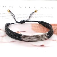 Hot-saling Fashion Hand-woven Multi-layer Imported Miyuki Rice Bead Bracelet For Women main image 1