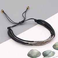 Hot-saling Fashion Hand-woven Multi-layer Imported Miyuki Rice Bead Bracelet For Women main image 4