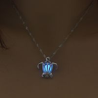 Heiß Verkaufte Leuchtende Perlen Halskette Mode Schildkröte Diy Leuchtende Perlen Anhänger Halloween Schmuck sku image 2