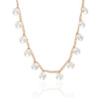 Mode All-match Alliage Strass Collier De Chaîne De Clavicule Bijoux Simples Pour Les Femmes sku image 1