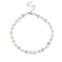 Fashion Irregular Shaped Pearl Simple Fashion Necklace For Women Wholesale sku image 1
