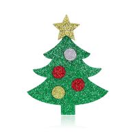 Fashion Christmas Ornaments Fashion Creative Felt Christmas Tree Brooch Wholesale main image 1