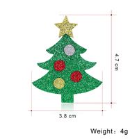 Fashion Christmas Ornaments Fashion Creative Felt Christmas Tree Brooch Wholesale main image 3