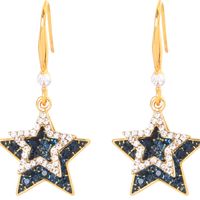 Five-pointed Star Geometric  Fashion Earrings Wholesale main image 6