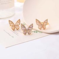 Butterfly  Opening Adjustable Fashion Ring Wholesale Nihaojewelry main image 3