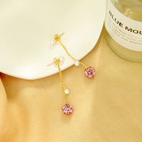 Long Tassel Simple New Trendy Pearl Earrings Wholesale Nihaojewelry main image 4