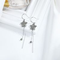 Five-pointed Star Long Tassels Ear Line Fashion Earrings Geometric Earrings Wholesale Nihaojewelry main image 3