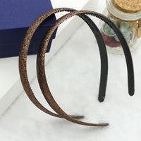 Korean Fashion Hot Sale Shiny Frosted Gold Powder Candy Color Hair Accessories Headband sku image 3