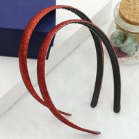 Korean Fashion Hot Sale Shiny Frosted Gold Powder Candy Color Hair Accessories Headband sku image 4