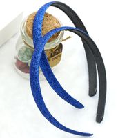 Korean Fashion Hot Sale Shiny Frosted Gold Powder Candy Color Hair Accessories Headband sku image 7