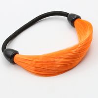 Forme La Venta Al Por Mayor De La Cuerda Del Pelo De La Goma De La Peluca De La Pendiente Del Color Fluorescente sku image 1