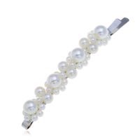 Blast Pearl Fish Line Water Drop Hairpin Korean Beaded Side Clip Wholesale Nihaojewelry sku image 6