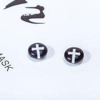 Korean Geometric Magnets For Men And Women's Non-pierced Earrings Wholesale sku image 6