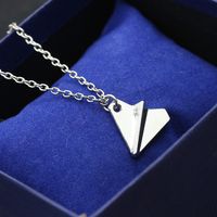 Fashion Band One Direction Paper Airplane Alloy Necklace Wholesale sku image 1
