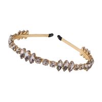 Baroque Alloy Rhinestone New Hot Style Hair Accessories Ladies Headband Wholesale Nihaojewelry sku image 4