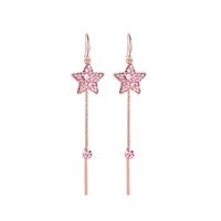 Cinq Branches Étoiles Longues Glands Oreille Ligne Mode Boucles D&#39;oreilles Boucles D&#39;oreilles Géométriques En Gros Nihaojewelry sku image 1