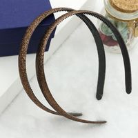 Korean Fashion Hot Sale Shiny Frosted Gold Powder Candy Color Hair Accessories Headband main image 5