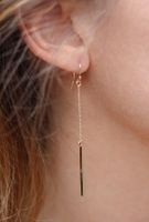 Fashion Water Droplets Plating Alloy No Inlaid Earrings main image 5