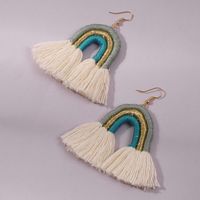 Bohemian Ethnic Style Earrings Romantic Tassel Fashion Earrings sku image 6