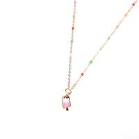 New Ice Bar Popsicle Necklace Color Drop Oil Pendant Short Clavicle Chain Wholesale main image 6