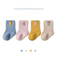 Spring And Autumn New Baby Socks Cartoon Short Socks Autumn Baby Cotton Socks Wholesale main image 2