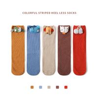 Chaussettes Pour Enfants Automne Et Hiver Nouvelle Poupée De Bande Dessinée Bas De Bébé Tube Chaussettes En Coton En Vrac En Gros main image 1