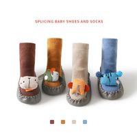 New  Indoor Non-slip Children Floor Socks Autumn And Winter Cartoon Accessories Baby Shoes And Socks Wholesale main image 1