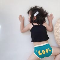 Sous-vêtements Pour Enfants Lettres De Sport Bébé Triangle Coton Shorts Pour Enfants En Gros main image 3